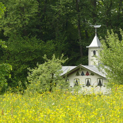Das Bienenhaus aus Steinhring. <br>  Bezirk Oberbayern, Archiv BHM Amerang